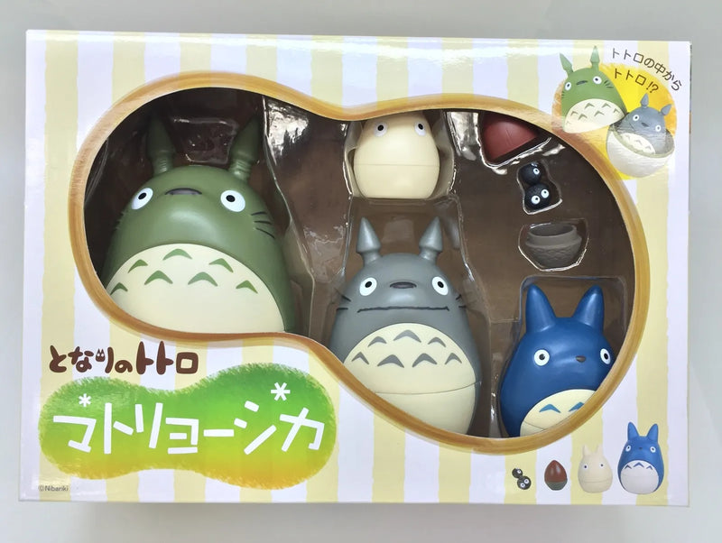 Ensky Totoro Nesting Dolls (6 piece) "My Neighbor Totoro"