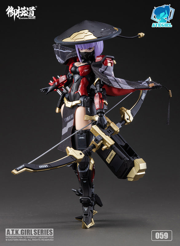 Eastern Model SHENGGE A.T.K.Girl 1/12 JW059 The Imperial Guard (Archer) Plastic Model Kit
