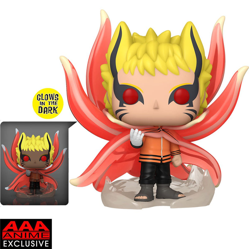 Boruto: Naruto Next Generations Naruto Baryon Mode Glow-in-the-Dark Super 6-Inch Pop! Vinyl Figure
