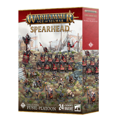 Age of Sigmar Cities of Sigmar Spearhead Fusil-Platoon