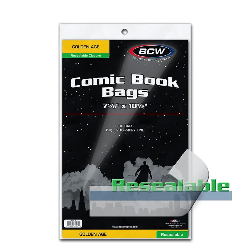 Golden Age Resealable Bags
