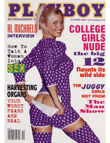 Playboy Magazine — October 2002