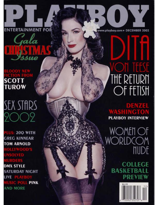 Playboy Magazine — December 2002