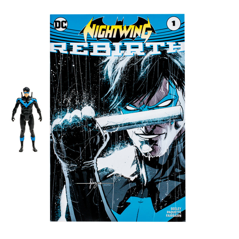 Nightwing w/DC Rebirth Comic (DC Page Punchers) 3" Figure