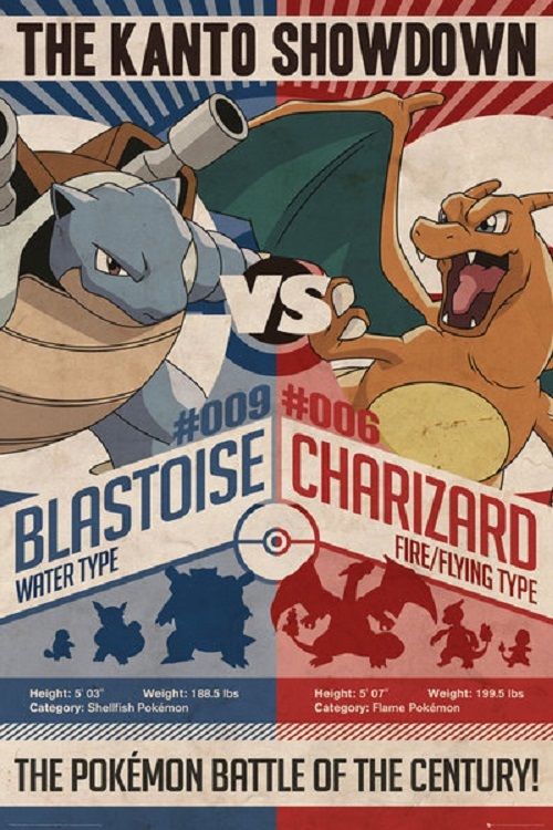 Pokemon Red vs Blue