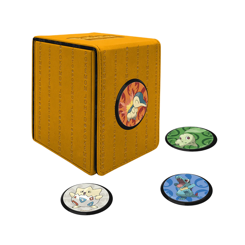 Orange Pokémon Deck Box: Alcove Click: PKM: Johto