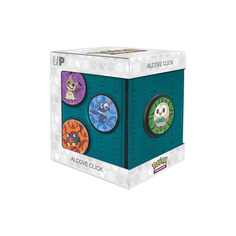 Green Pokémon Deck Box: Alcove Click: PKM: Alola