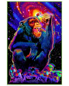 Monkey Mushroom Blacklight