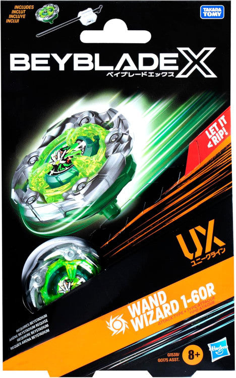 Beyblade X Wand Wizard 1-60R (RDRC) Starter Pack Set