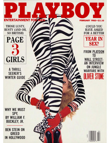 Playboy Magazine — February 1988