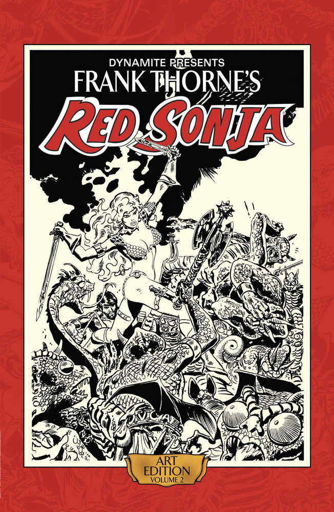 Frank Thorne Red Sonja Art Edition Hardcover Volume 02
