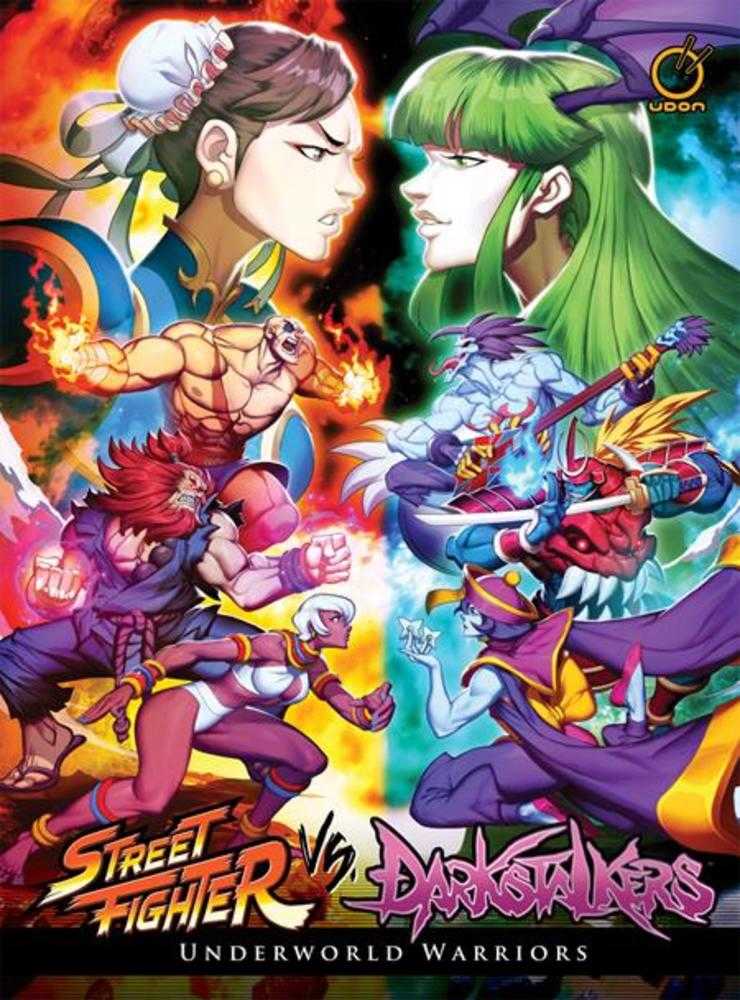 Street Fighter vs Darkstalkers Hardcover Volume 01 Underworld Warriors