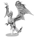 Dungeons & Dragons  Nolzurs Unpainted Mini Adult Bronze Dragon