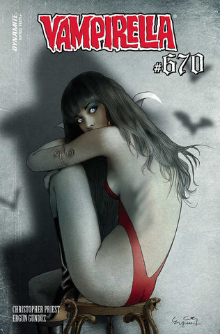 Vampirella #670 Cover F 7 Copy Variant Edition Gunduz Original