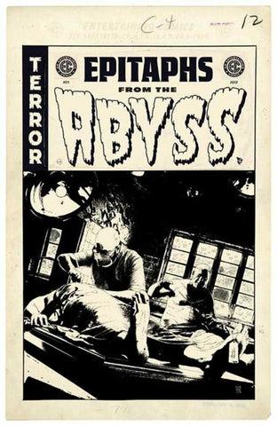 EC Epitaphs From The Abyss #1 (Of 5) Cover G 1:20 Inc Andrea Sorrentino Black & White Artist Edtion Variant