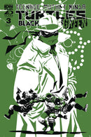 Teenage Mutant Ninja Turtles Black White & Green