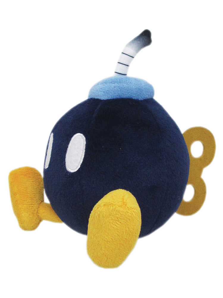 Super Mario Bros Bob Omb 6 In Plush
