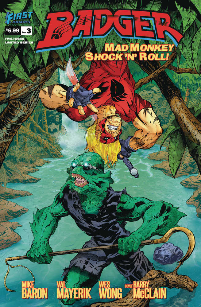 Badger Mad Monkey Shock N Roll