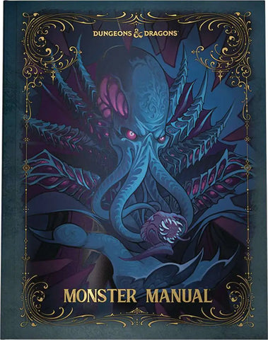 Dungeons & Dragons Role Playing Game Monster Manual Hardcover Alternate Cover (2024)