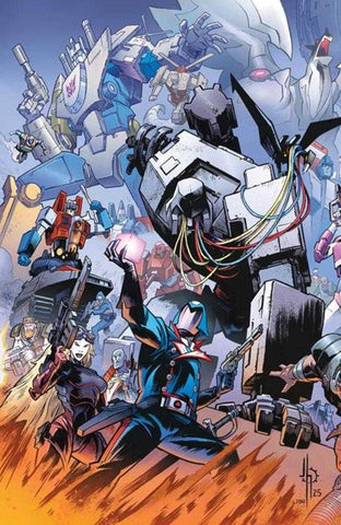Transformers #21 Cover F Jason Howard Energon Universe Second Anniversary Variant