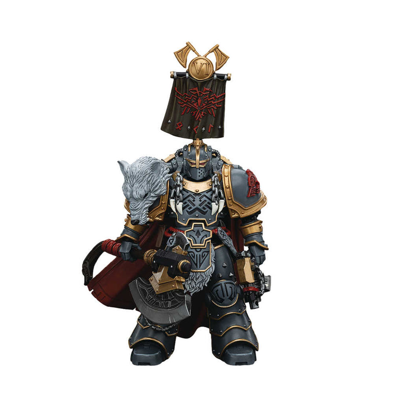Joytoy Wh 40k Space Wolves Praetor Power Axe 1/18 Action Figure  (