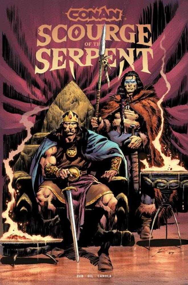 Conan The Barbarian Scourge Of The Serpent