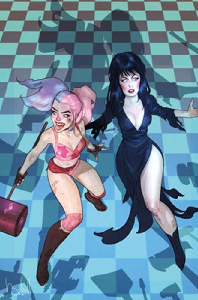 Harley Quinn X Elvira
