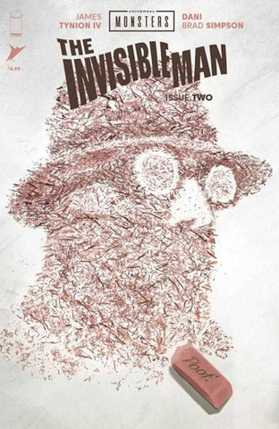 Universal Monsters The Invisible Man #2 (Of 4) Cover B Mike Del Mundo Variant