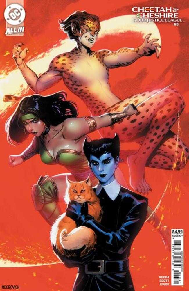 Cheetah And Cheshire Rob The Justice League