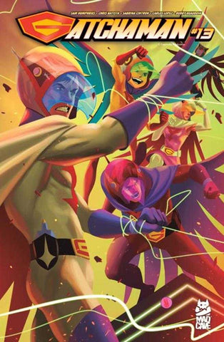 Gatchaman #13 Cover A Inaki Miranda