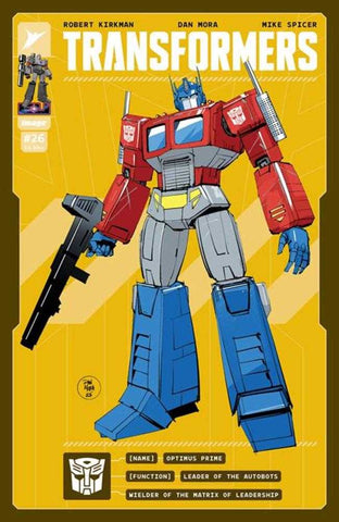 Transformers #26 Cover E 1 in 50 Dan Mora & Andres Juarez Variant
