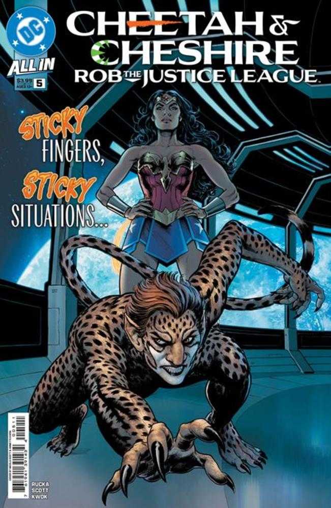 Cheetah And Cheshire Rob The Justice League