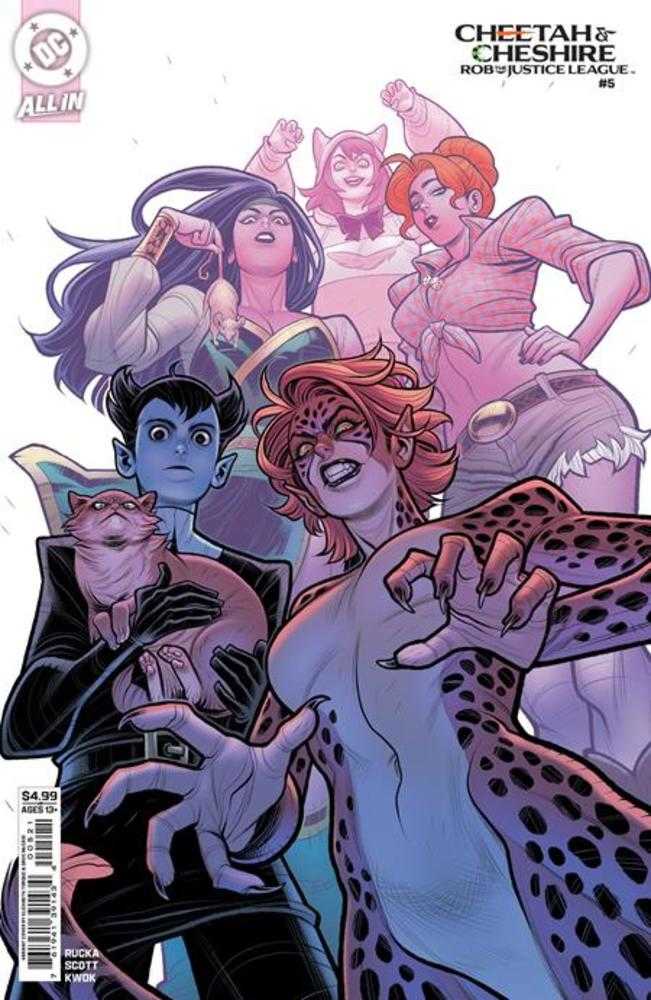 Cheetah And Cheshire Rob The Justice League