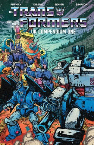 Transformers Uk Compendium TPB Book 01 Jorge Corona & Mike Spicer Cover