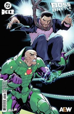 DC K.O. Boss Battle #1 (One Shot) Cover F Gleb Melnikov Aew Card Stock Variant