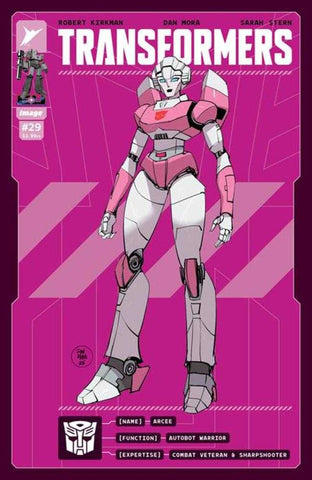 Transformers #29 Cover E 1 in 50 Dan Mora & Andres Juarez Variant