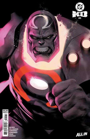DC K.O. #5 (Of 5) Cover F Ben Oliver Face Off Card Stock Variant