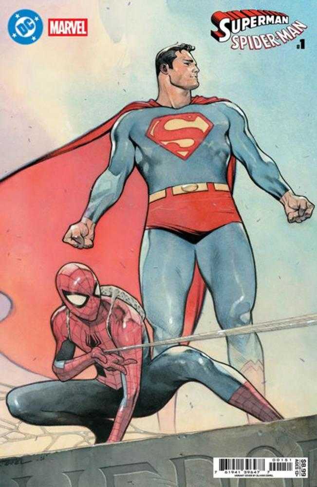 DC Marvel Superman Spider-Man