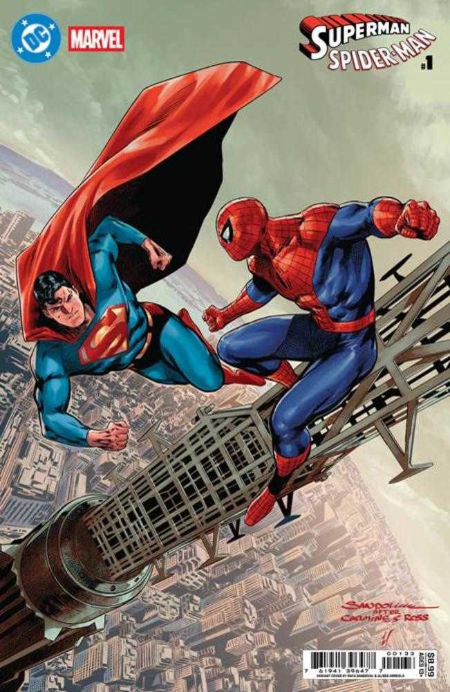 DC Marvel Superman Spider-Man