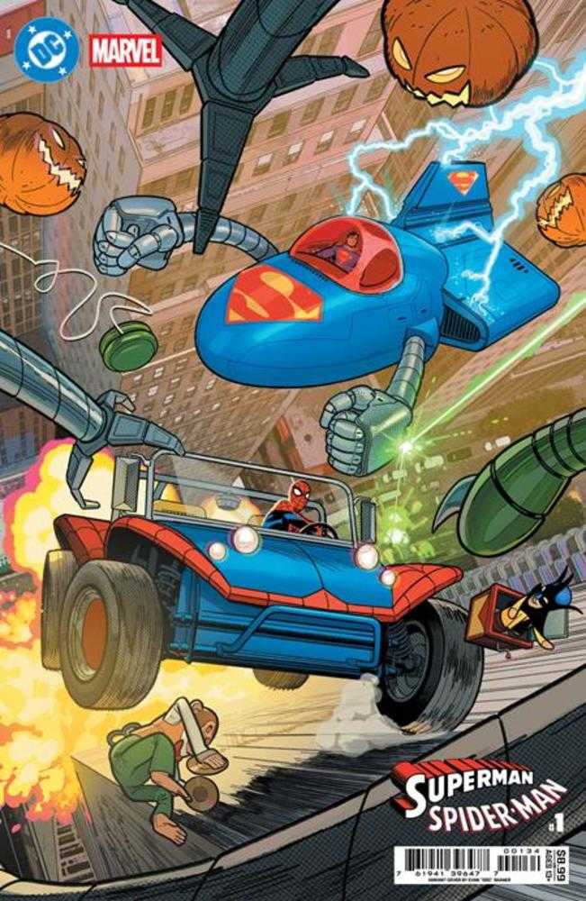 DC Marvel Superman Spider-Man