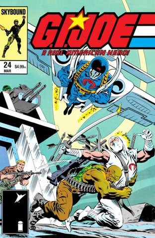 G.I. Joe A Real American Hero #24 Hama Files Edition #24 Cover C Mike Zeck & John Beatty Foil Variant