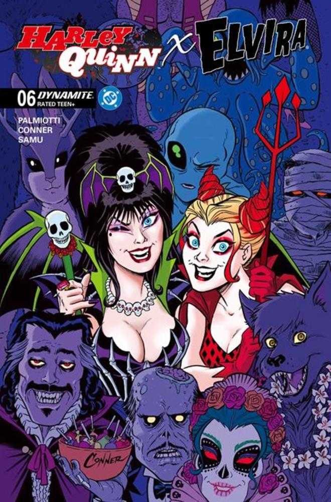 Harley Quinn X Elvira