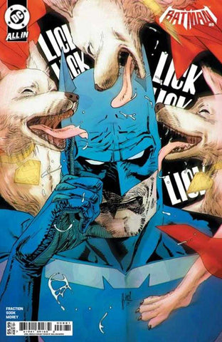 Batman #8 Cover G Guillem March April Drools Card Stock Variant