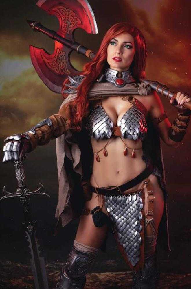 Giant Sized Savage Tales (One Shot) Cover I 1 in 10 Ivy Cosplay Red Sonja Full Art Variant