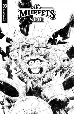 Muppets Noir #3 Cover D 1 in 10 Jae Lee Line Art Variant