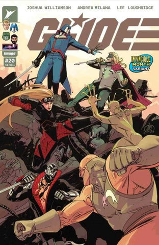 G.I. Joe #20 Cover F Tom Reilly Invincible Team Up Variant