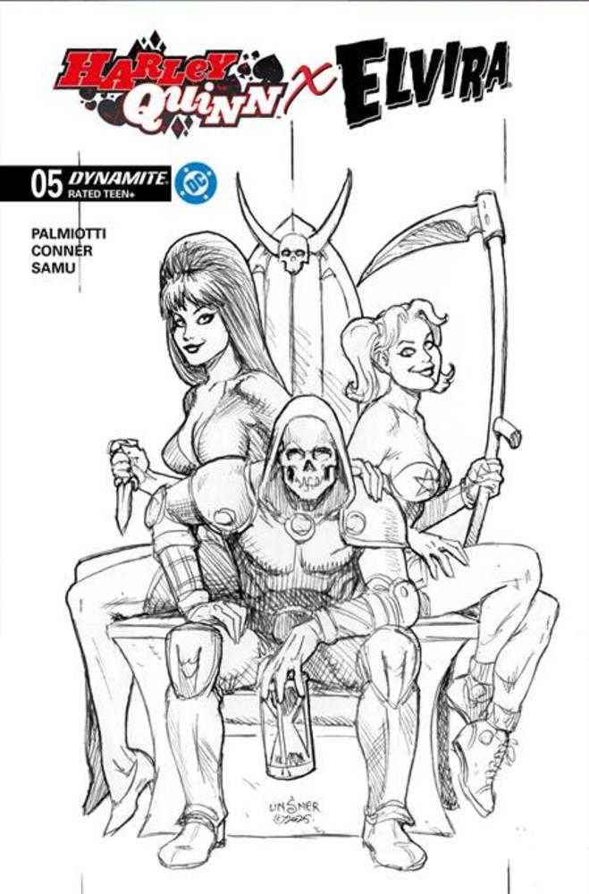 Harley Quinn X Elvira