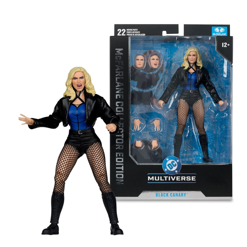 DC Multiverse MMcFarlane Collector Edition Wave 14 Black Canary DC Rebirth