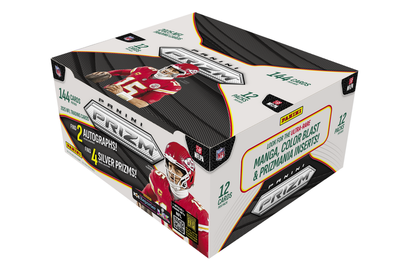 Panini Prizm Football Hobby Box Sealed Case with 12 Boxes