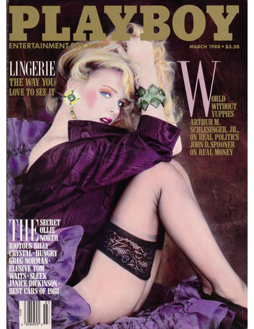 Playboy Magazine — March 1988